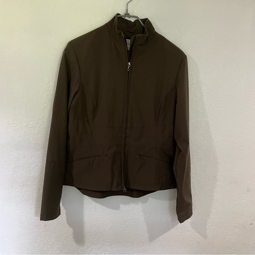 Cutter & Buck Ladies Small Tan Brown Jacket Coat Womens